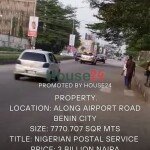 Property for Sale -  7770.707 SQR MTS - Commercial Property