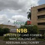 36 plots of land Former NNPC building - Benin City